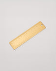 Brass ruler