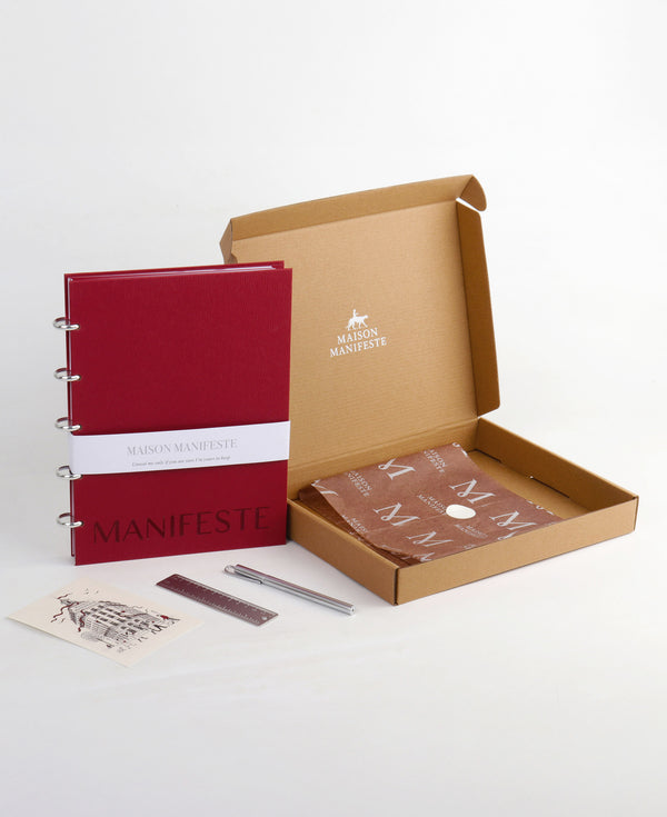Notebook Set Box™ - BURGUNDY