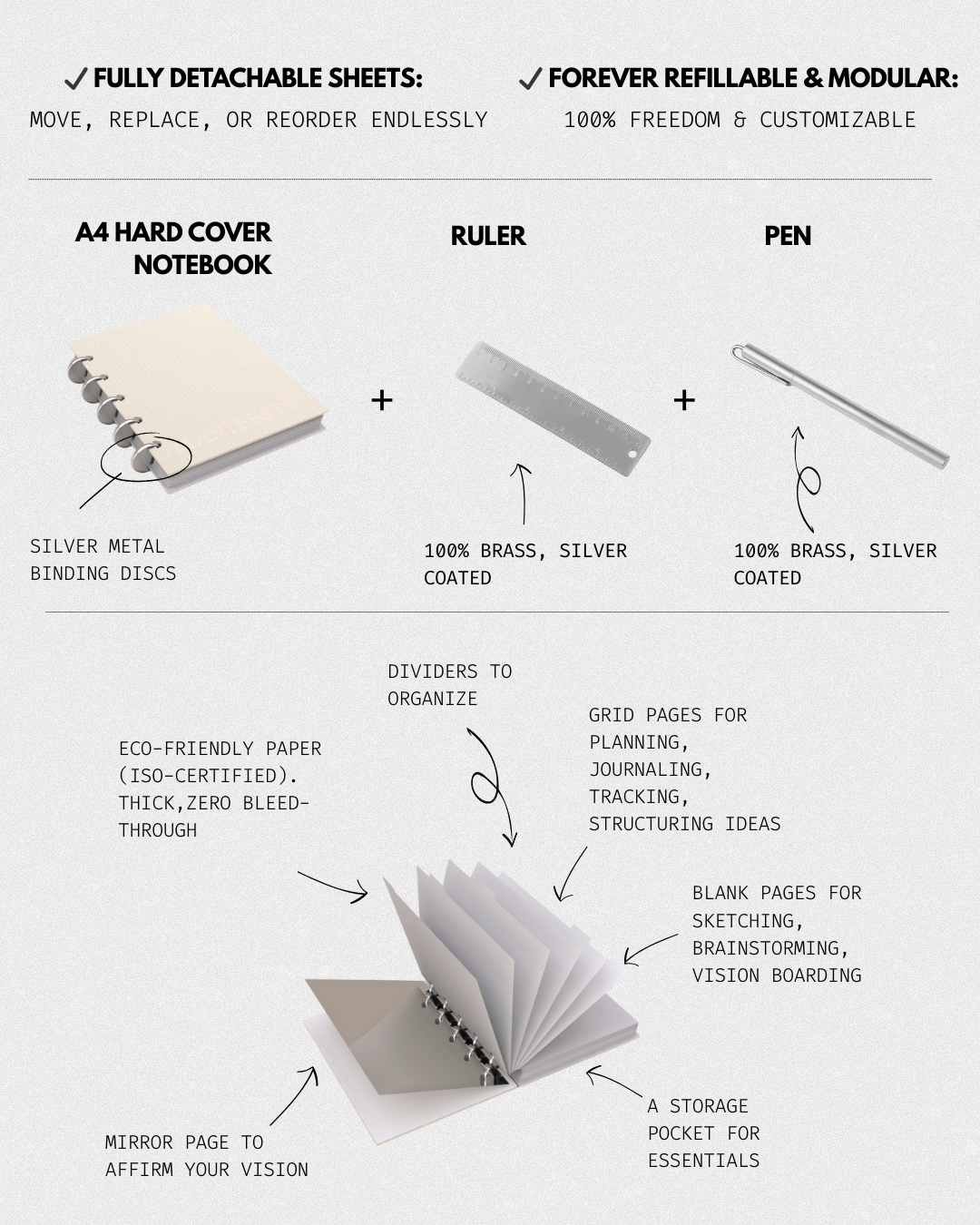 Notebook Set Box™ - BURGUNDY